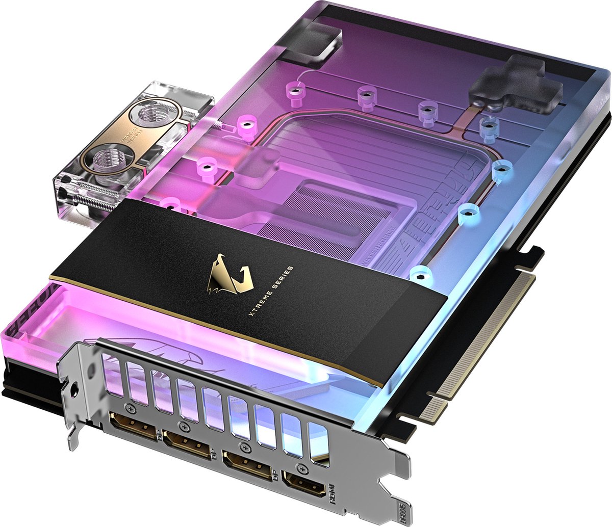 GeForce RTX 5090 AORUS XTREME WATERFORCE 32GB Videokaart (Black) - afbeelding 7