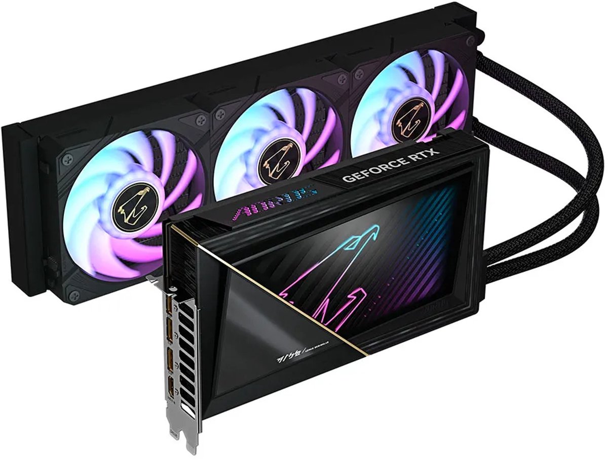 Nvidia Geforce Rtx 5090 Aorus Xtreme Waterforce 32GB Videokaart (Black) - afbeelding 4