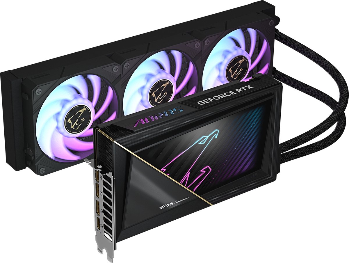 Nvidia Geforce Rtx 5090 Aorus Xtreme Waterforce 32GB Videokaart (Black) - afbeelding 6