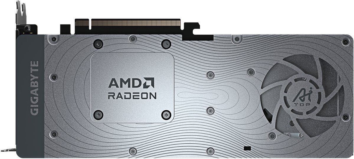 Radeon Ai Pro R9700 Ai Top 32GB Videokaart (Grey) - afbeelding 3