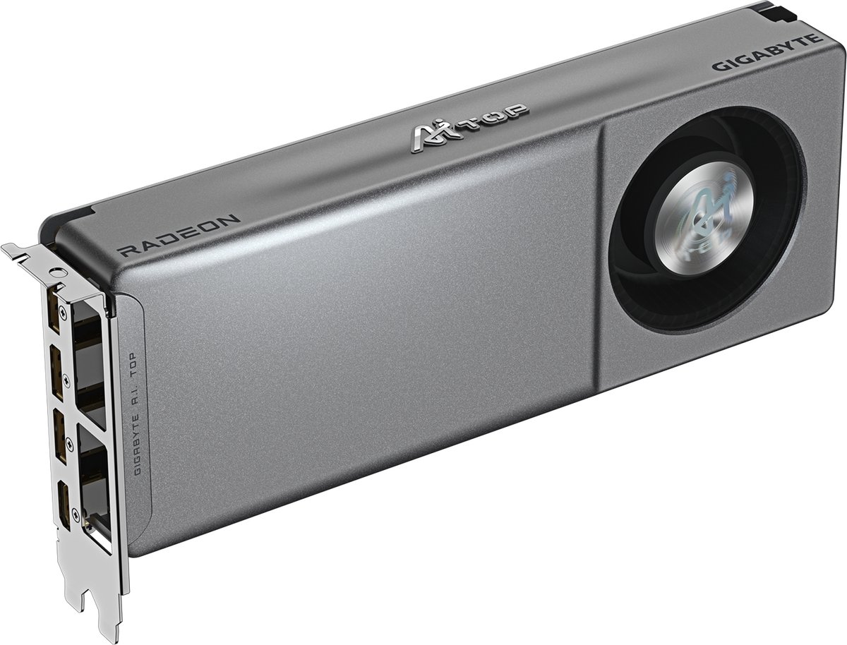 Radeon Ai Pro R9700 Ai Top 32GB Videokaart (Grey) - afbeelding 8