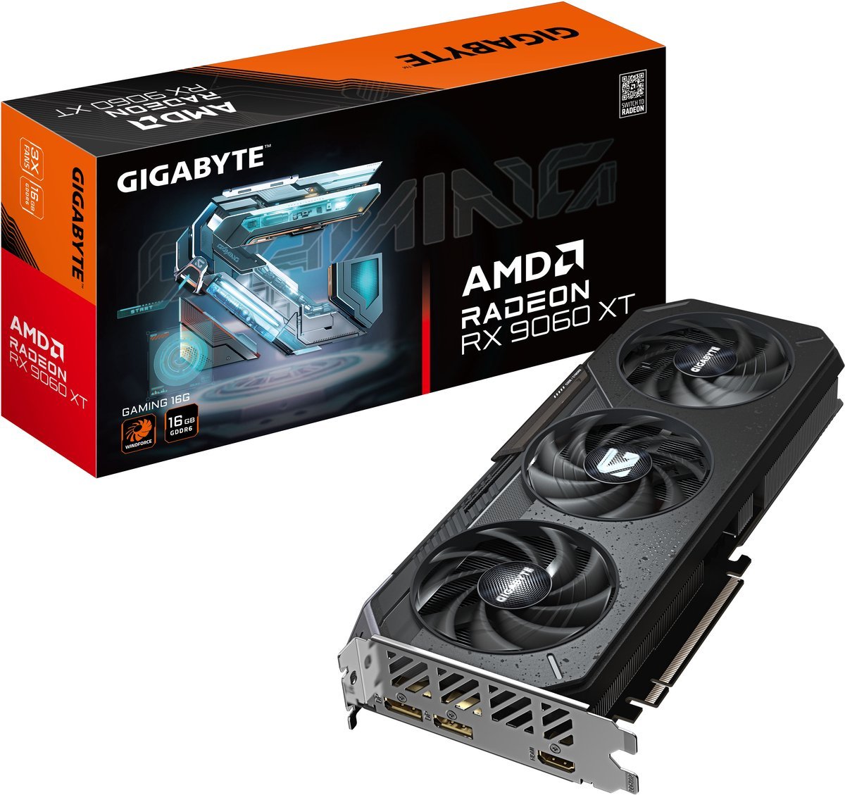 GIGABYTE Gigabyte Radeon Rx 9060 Xt Gaming 16G Amd 16 Gb Gddr6