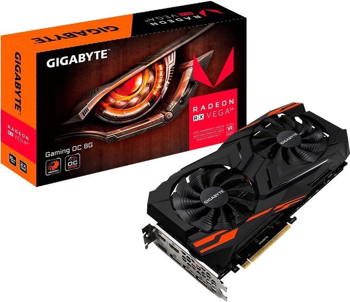 Gigabyte Gigabyte Radeon Rx Vega 64 Gaming Oc 8Gb