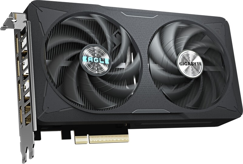 Gigabyte rtx 5060 eagle oc 8gb 128bit 2 orig - GIGABYTE GeForce RTX 5060 EAGLE OC 8GB Videokaart (Black)