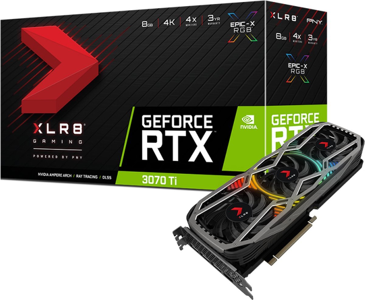 Grafische Kaart - Pny - Geforce Rtx 3070Ti - Vcg3070T8Tfxppb videokaart - afbeelding 4