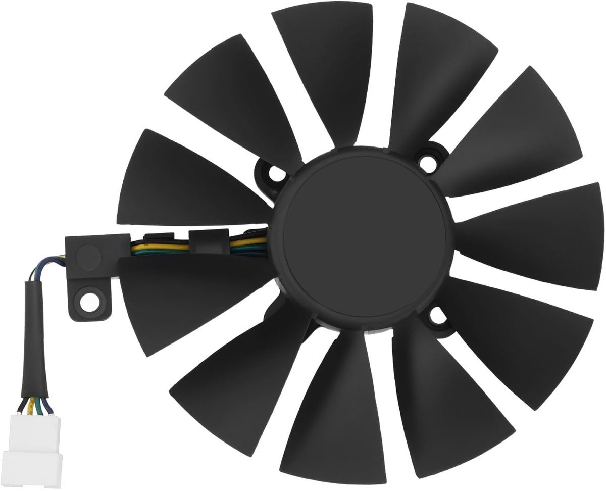 Kaarten Koelventilator Pld09210S12Hh Videokaart Koelventilator Compatibel Met Asus Strix R9 390X 390 Rx480 Gtx 980Ti 1060 1070 1080 Grafische Kaart 12V/0.4A