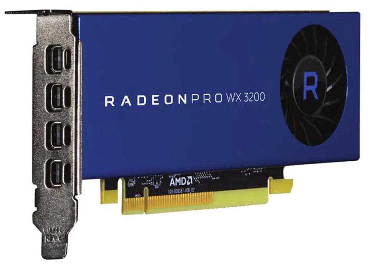 AMD Radeon Pro WX 3200 4GB Videokaart (Blue) - afbeelding 3