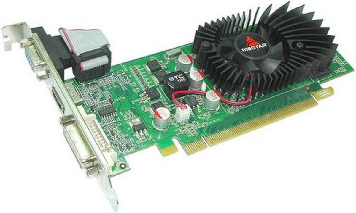 Biostar GeForce 210 1GB GDDR3 Videokaart - afbeelding 2
