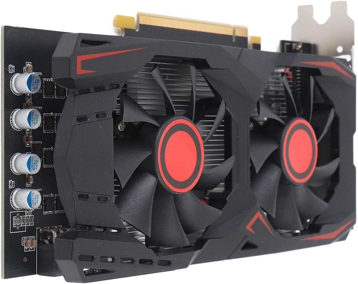 Graphics Graphics Card, Gtx550Ti, 6Gb D5, 192 Bit, Pci Express X16 2.0, With Dual-Fan Gaming Graphics, Supports Dvi, Vga, Hd - Shopvlot