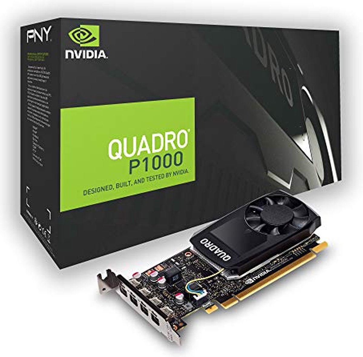 PNY NVIDIA Quadro P1000 V2 4GB Videokaart (Black) - afbeelding 10