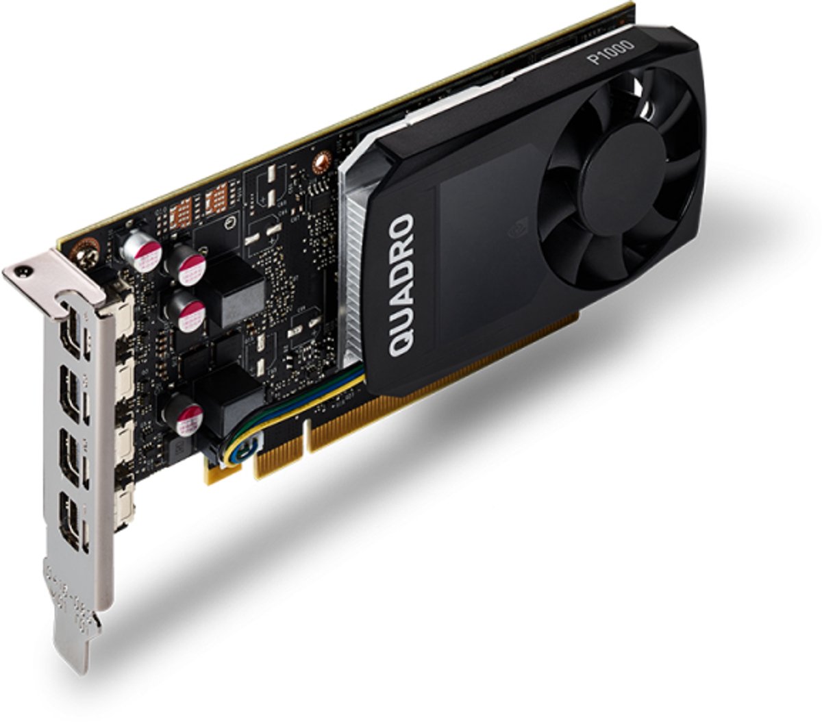 PNY NVIDIA Quadro P1000 V2 4GB Videokaart (Black) - afbeelding 4