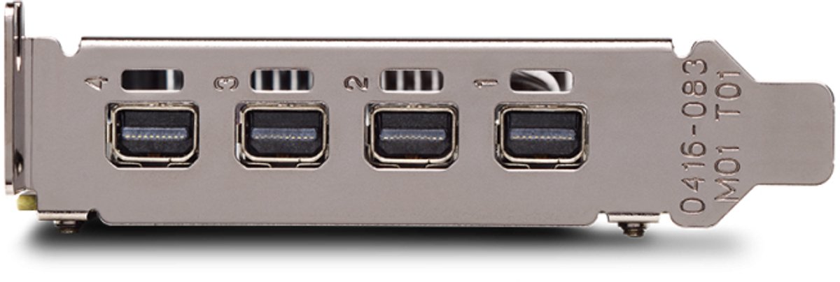 PNY NVIDIA Quadro P1000 V2 4GB Videokaart (Black) - afbeelding 6