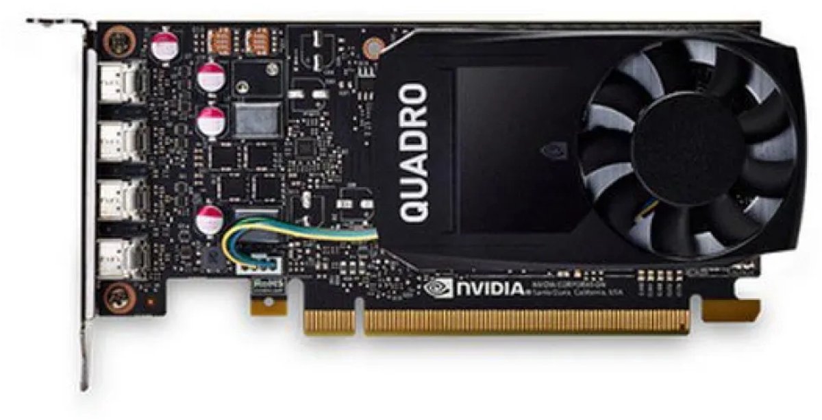 PNY NVIDIA Quadro P1000 V2 4GB Videokaart (Black) - afbeelding 9