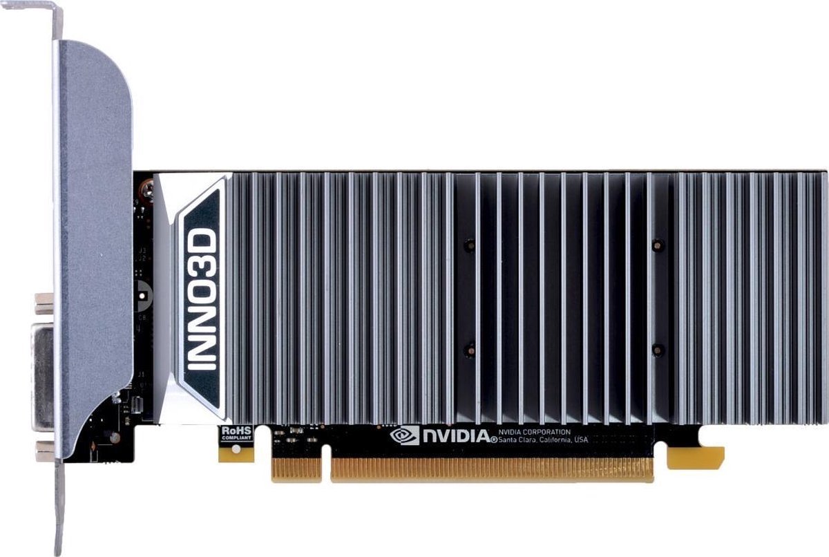 Gt 1030 2Gb Gddr5 Lp - Inclusief Low Profile Brackets - Inno3D Geforce - videokaart - afbeelding 2