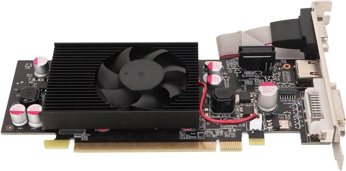 GT Gt 210 1Gb Grafische Kaart Met Dvi En Vga, Pci Express 2.0, Ideaal Voor Pc Gaming En Videobewerking