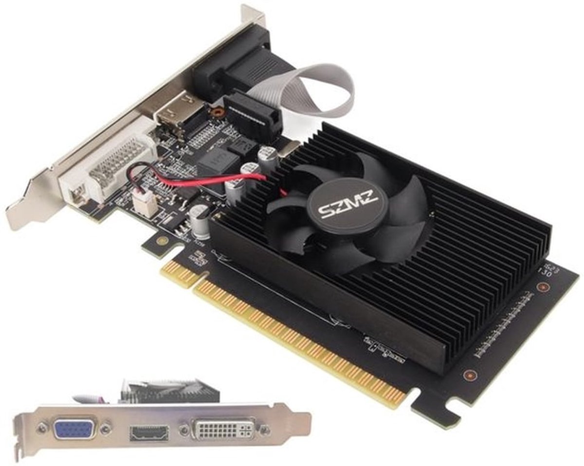 Gt610 2gb ddr3 videogame gesch 7 orig - Desktop GeForce GT 610 2GB Videokaart (Black)