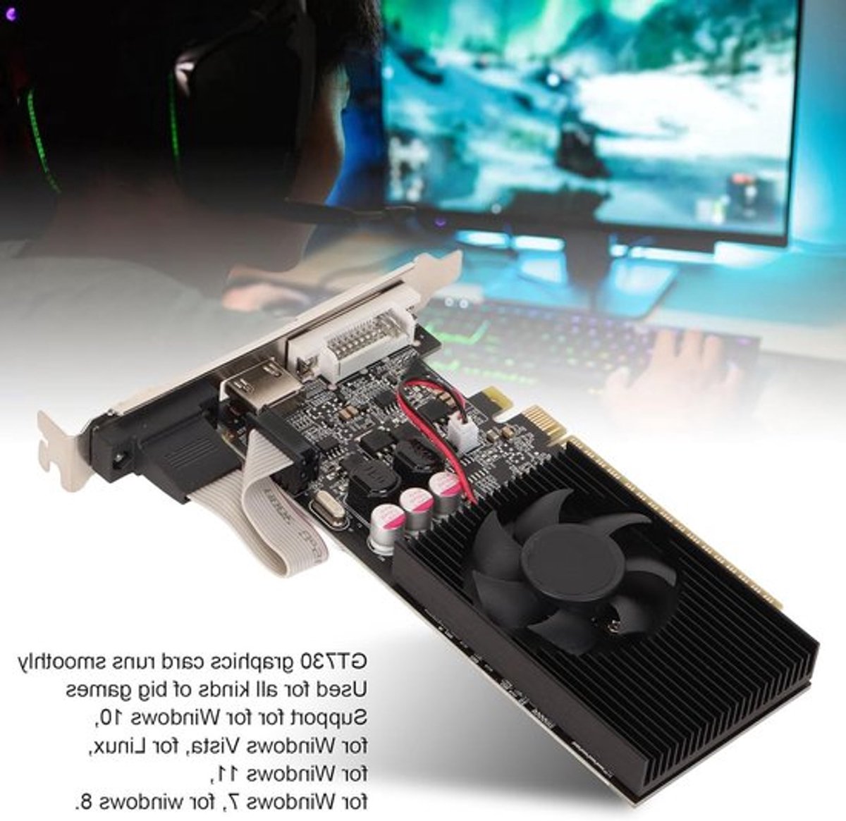 Dailygoody GeForce GT 730 2GB Videokaart - afbeelding 10