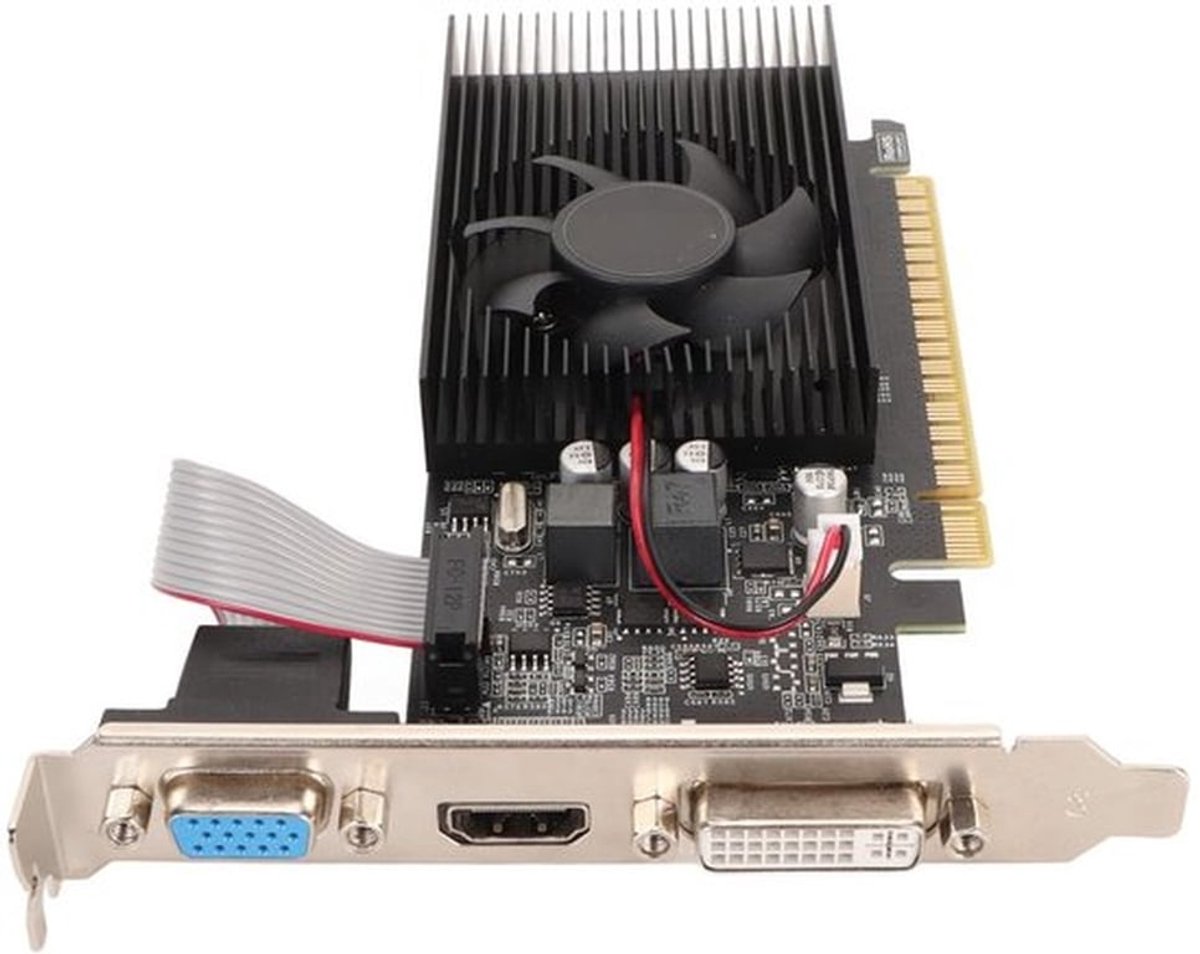 Gt730 4 gb ddr3 stille koelventilato 6 orig - GT730 4GB Videokaart (Black)
