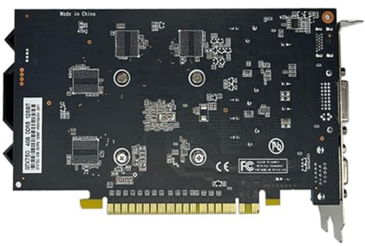 750 Grafische Kaart Voor Optimale Gamingervaring Videokaart (Silver (Black) - afbeelding 4