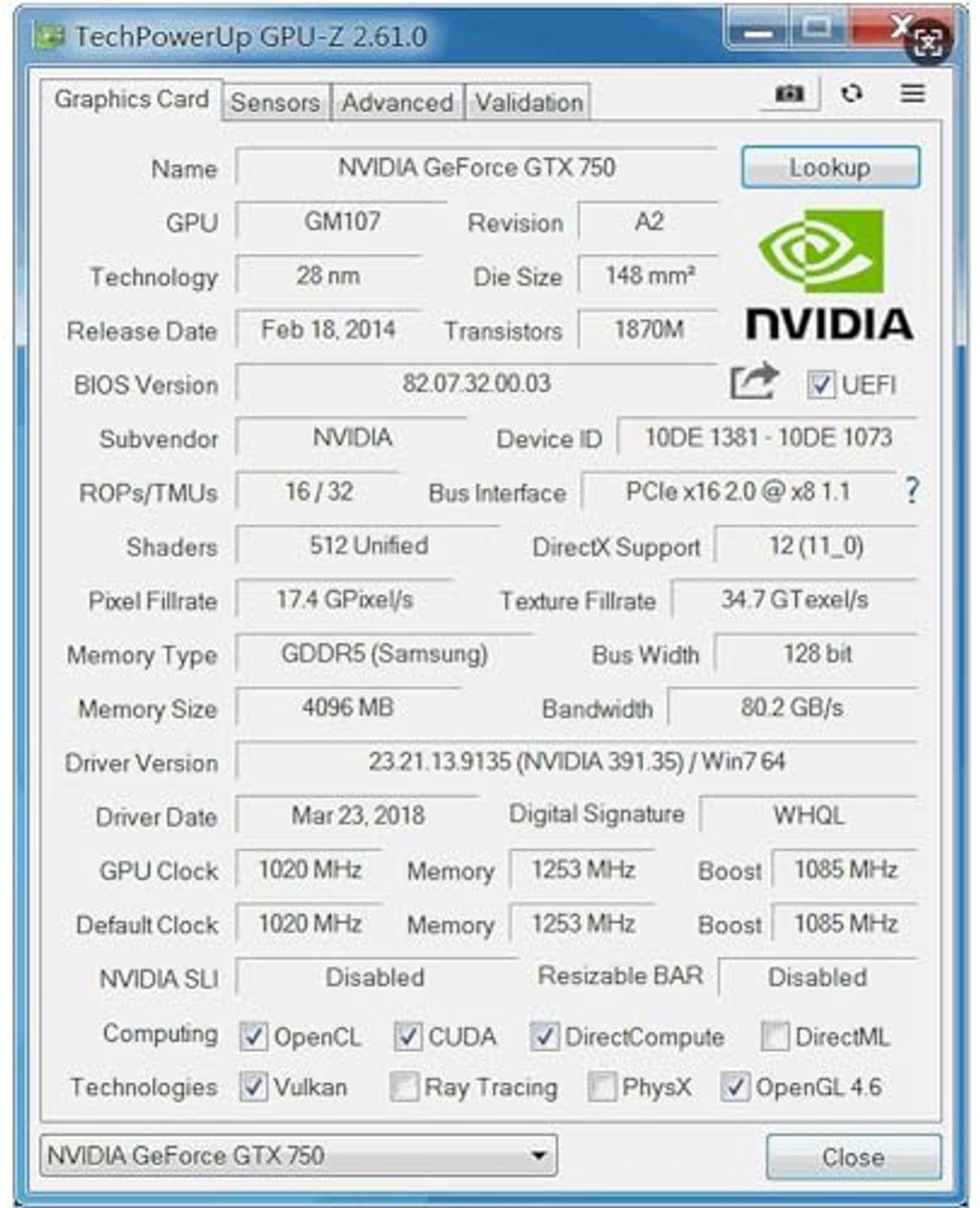 750 Grafische Kaart Voor Optimale Gamingervaring Videokaart (Silver (Black) - afbeelding 6