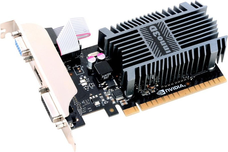 Inno3d geforce gt 710 2gb ddr3 lp 2 orig - INNO3D GT 710 2GB DDR3 LP Videokaart