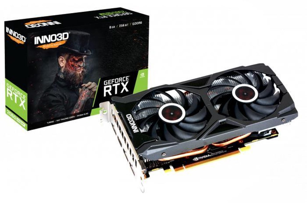 Inno3D Geforce Rtx 2060 Super Twin X2 Oc - Pcie 3.0 X16 - 3X Displayport, Hdmi videokaart - afbeelding 5