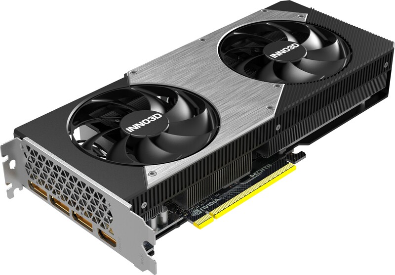 Inno3d geforce rtx 5060 ti twin x2 5878 2 orig - INNO3D GeForce RTX 5060 Ti TWIN X2 8GB Videokaart (Black)