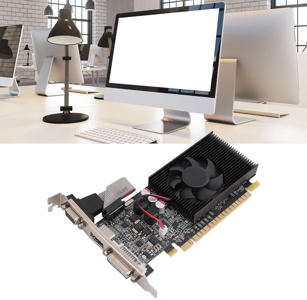 GT 710 2GB Videokaart - afbeelding 3