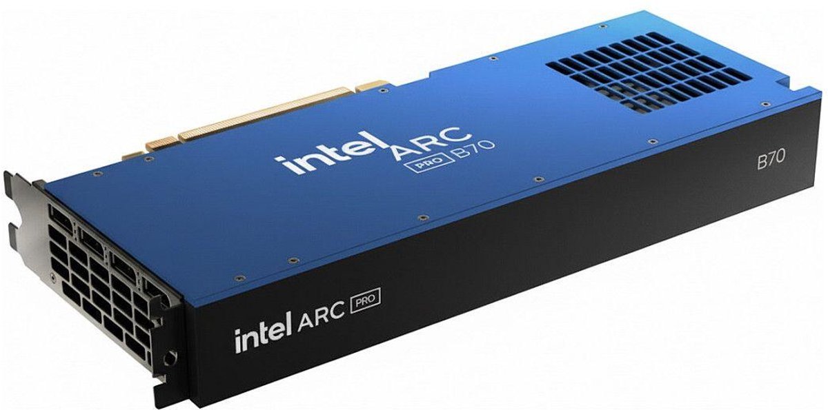 Intel Intel Arc Pro B70 Ai 32Gb Ddr6 Pcie5 Videokaart