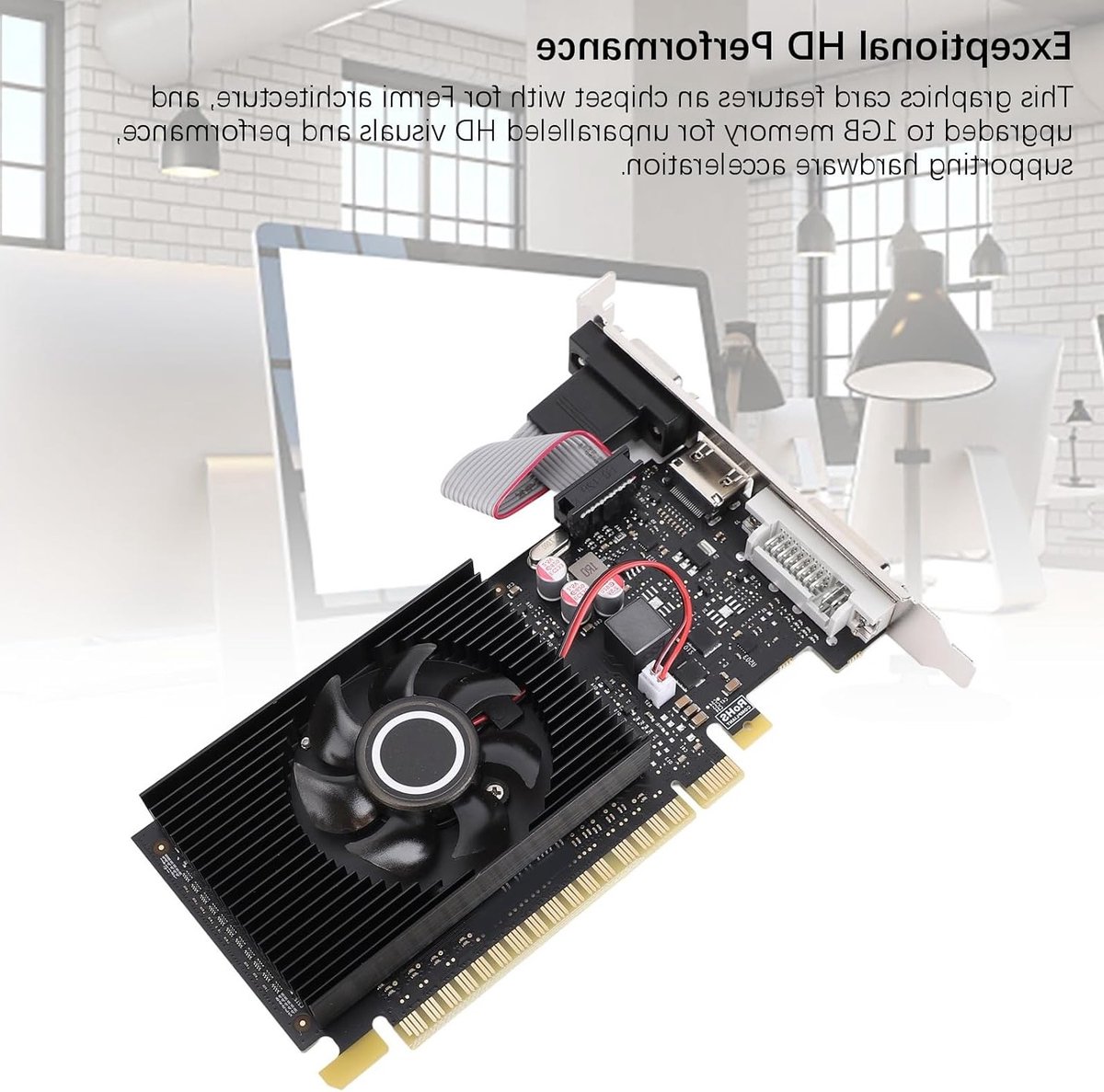 GeForce 210 1GB DDR3 Videokaart - afbeelding 2