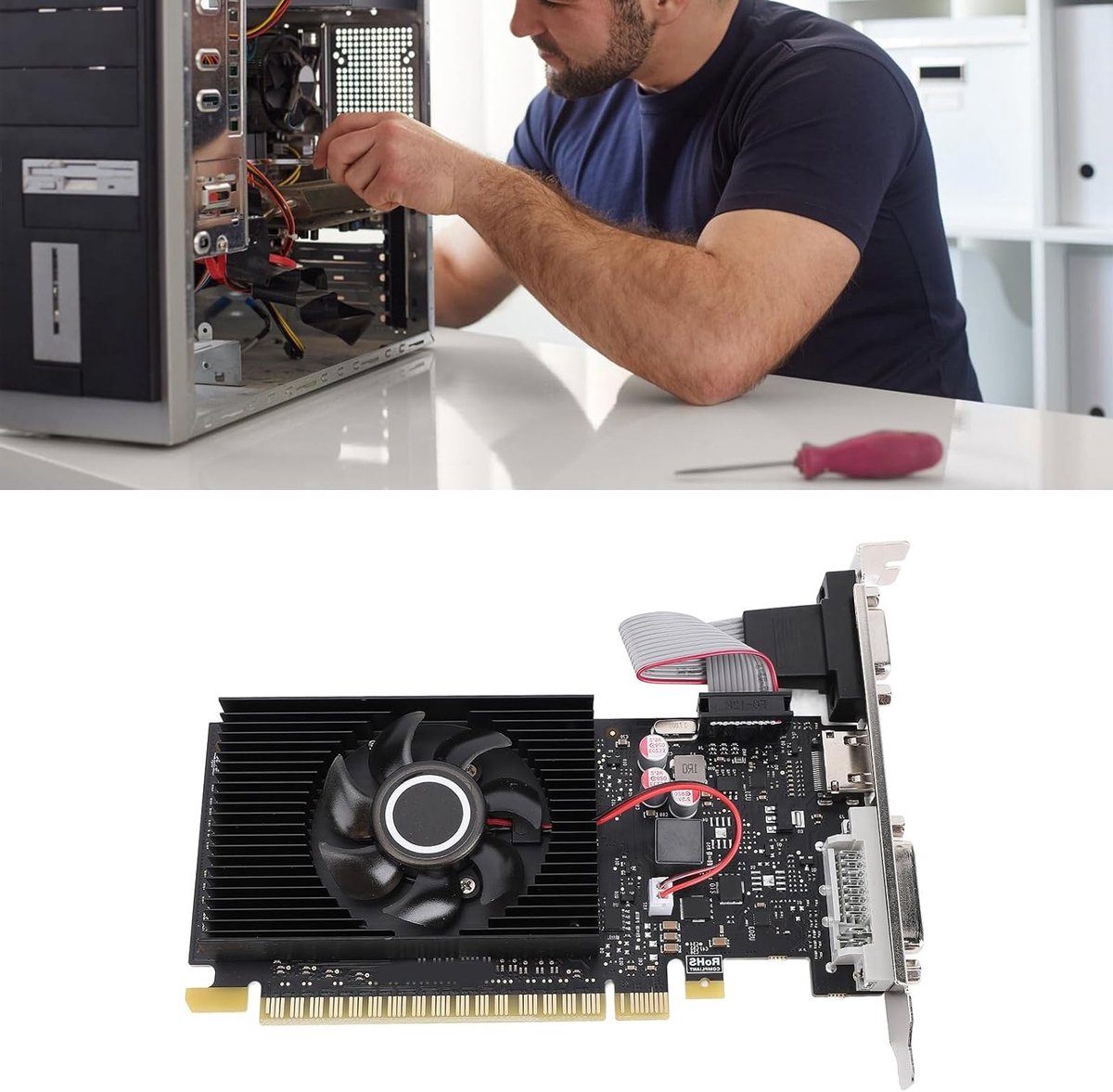GeForce 210 1GB DDR3 Videokaart - afbeelding 7