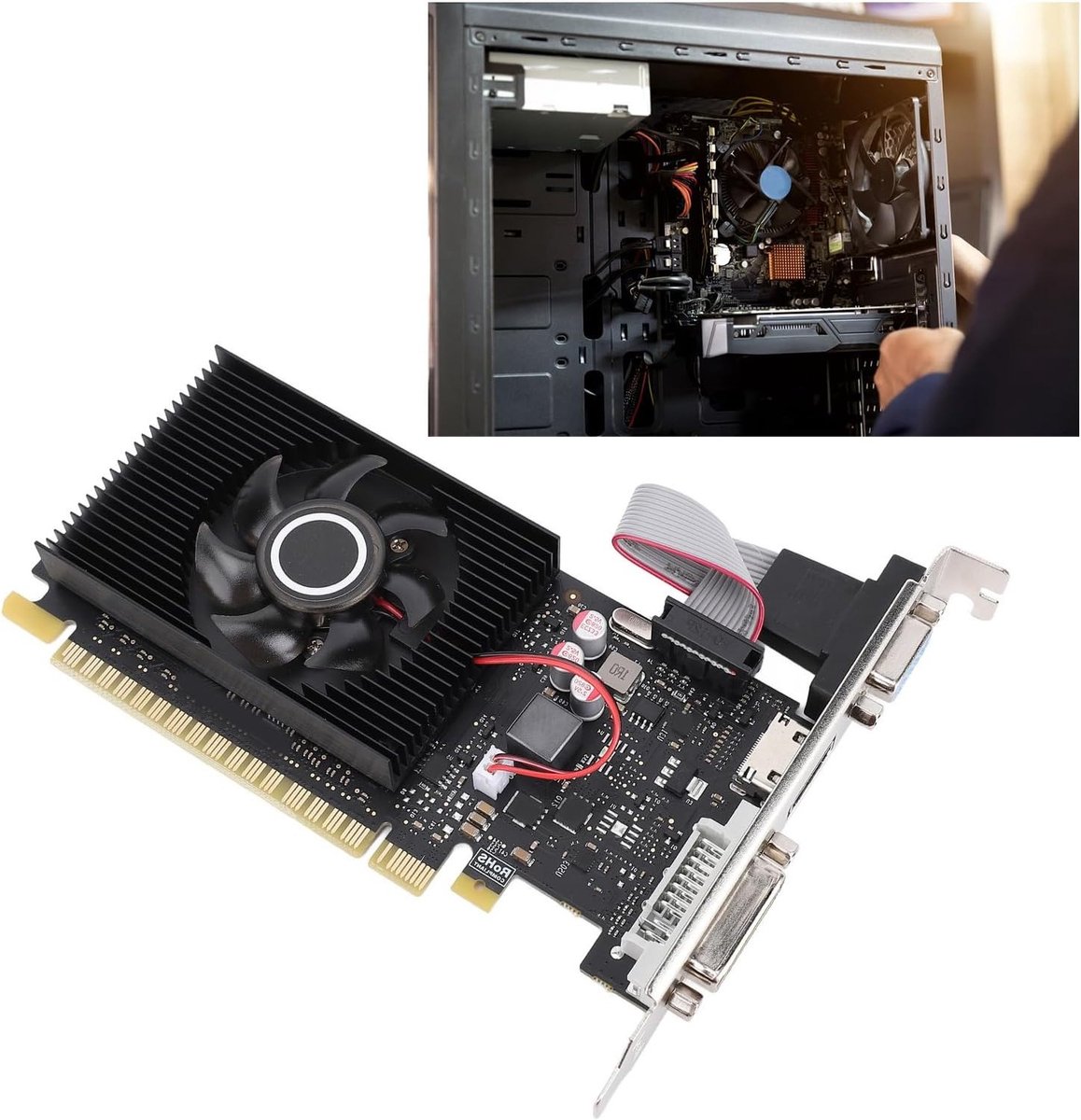 GeForce 210 1GB DDR3 Videokaart - afbeelding 8