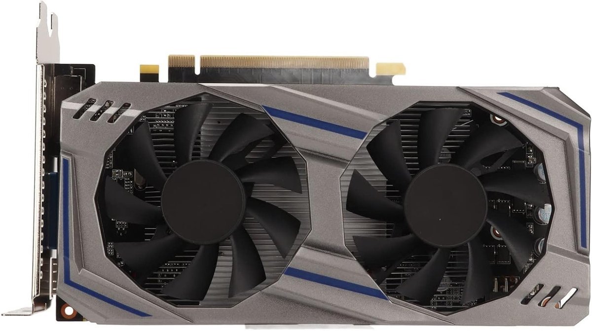 Dailygoods- Dailygoods- Grafische Kaart 4Gb Gddr5 - 128Bit - Pci Express2.0 - Dubbele Ventilator - 3400Mhz Geheugenfrequentie - Luchtkoeling - Videokaart