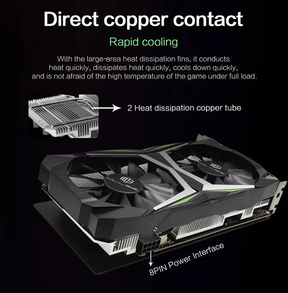 RTX 2060 Super 8GB Videokaart - afbeelding 2