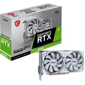 VGA MSI GeForce RTX 3050 Ventus 2X XS White 8G OC - afbeelding 5