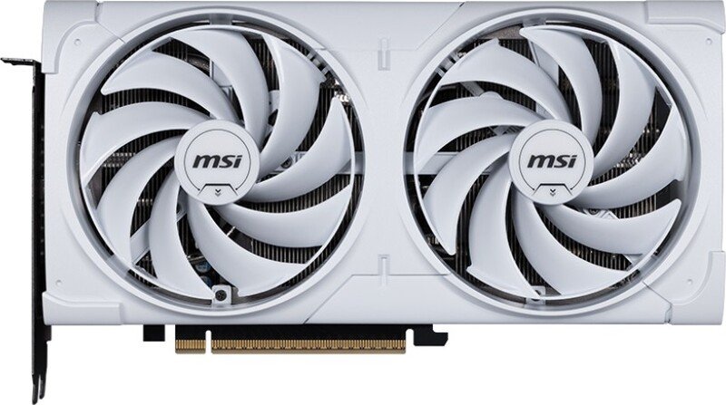Msi geforce rtx 5070 12g ventus wh - MSI GeForce RTX 5070 VENTUS 2X OC WHITE 12GB Videokaart (White)