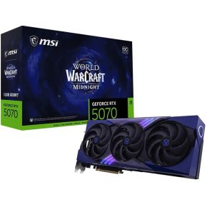 GeForce RTX 5070 12GB GDDR7 World of Warcraft MIDNIGHT VOID EDITION OC - afbeelding 5