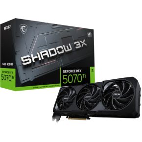 GeForce RTX 5070 Ti SHADOW 3X OC 16GB Videokaart (Black) - afbeelding 5