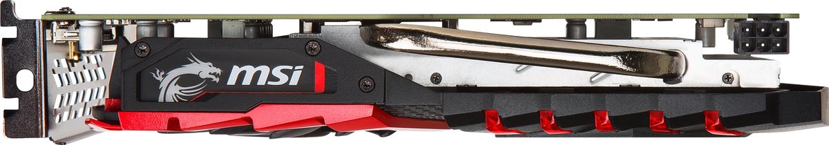 Msi Gtx 1050 Ti Gaming X 4G - Grafische Kaart - Gf Gtx 1050 Ti - 4 Gb Gddr5 - videokaart - afbeelding 3