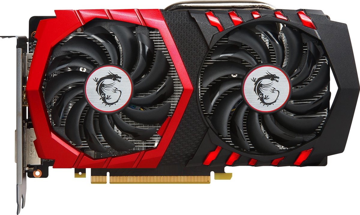 Msi Gtx 1050 Ti Gaming X 4G - Grafische Kaart - Gf Gtx 1050 Ti - 4 Gb Gddr5 - videokaart - afbeelding 4