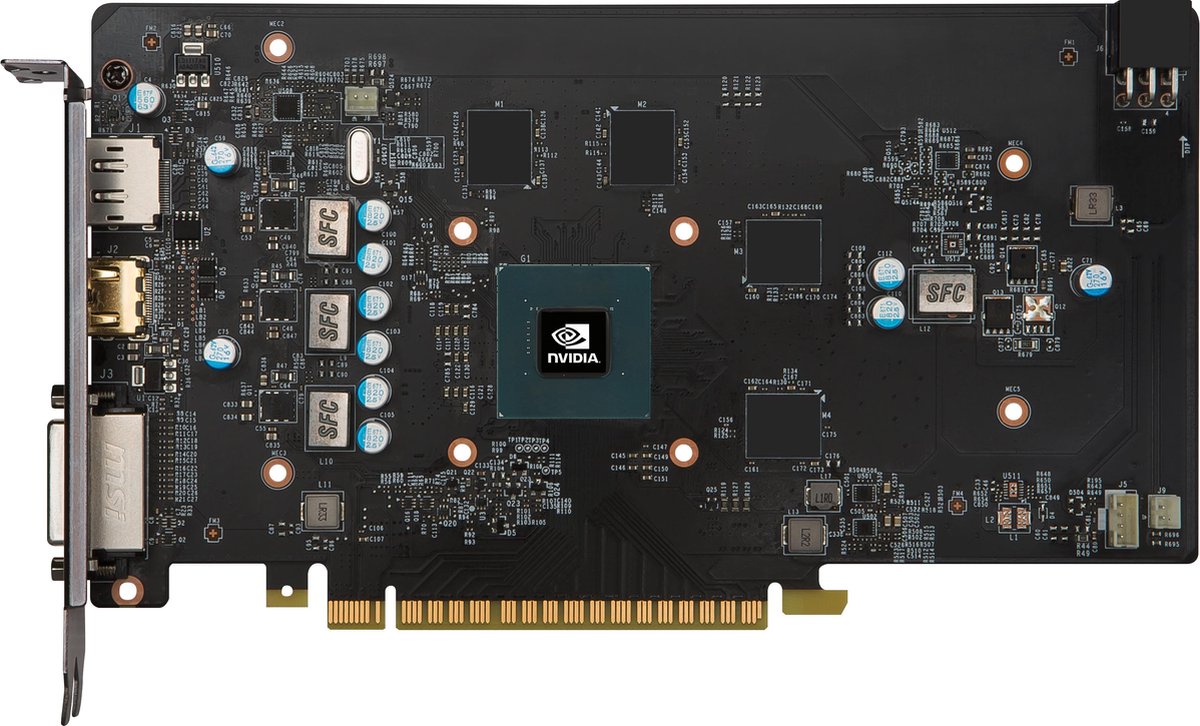 Msi Gtx 1050 Ti Gaming X 4G - Grafische Kaart - Gf Gtx 1050 Ti - 4 Gb Gddr5 - videokaart - afbeelding 5