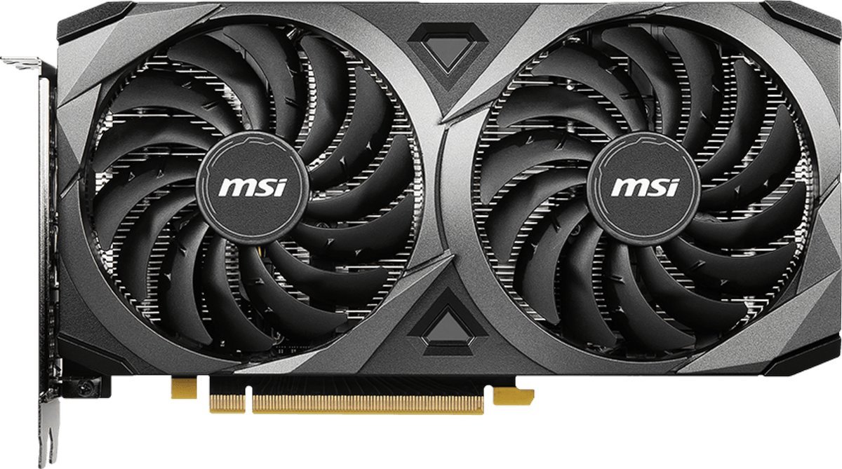 MSI Msi Nvidia Geforce Rtx 3060 Ventus 2X 12G Oc - Videokaart - 12Gb - Ddr6 - Pcie 4.0 - 1X Hdmi 2.1 - 3X Displayport 1.4