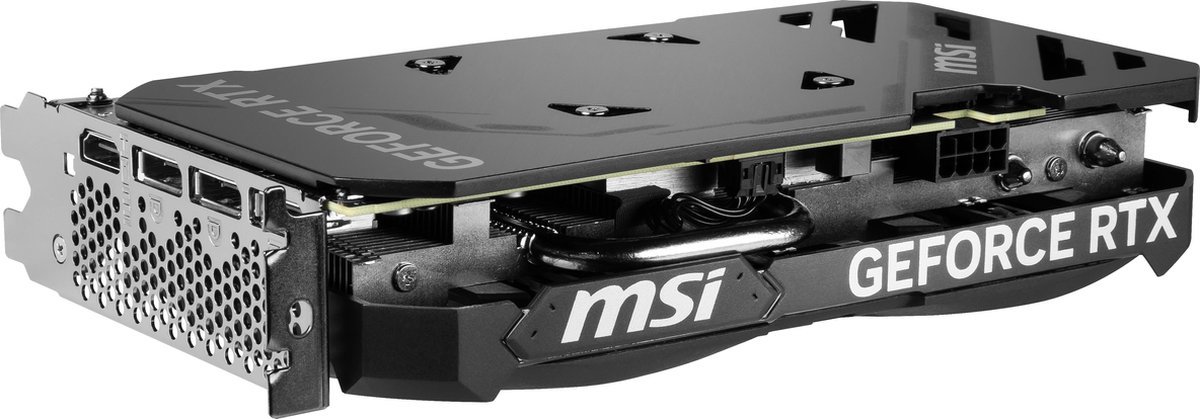 Msi Nvidia Geforce Rtx 4060 Ti Ventus 2X Black 8G Oc - Pcie 4.0 - 1X Hdmi 2.1A videokaart - afbeelding 2