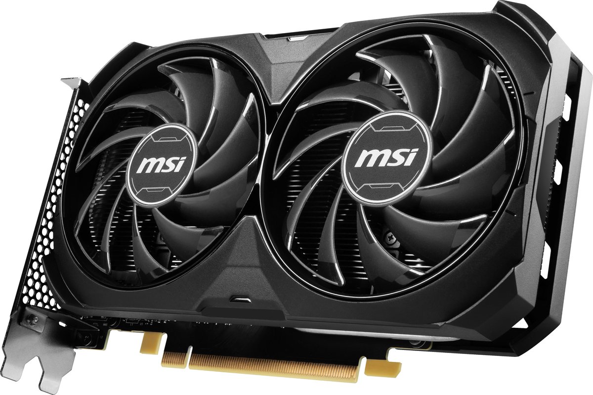 Msi Nvidia Geforce Rtx 4060 Ti Ventus 2X Black 8G Oc - Pcie 4.0 - 1X Hdmi 2.1A videokaart - afbeelding 5