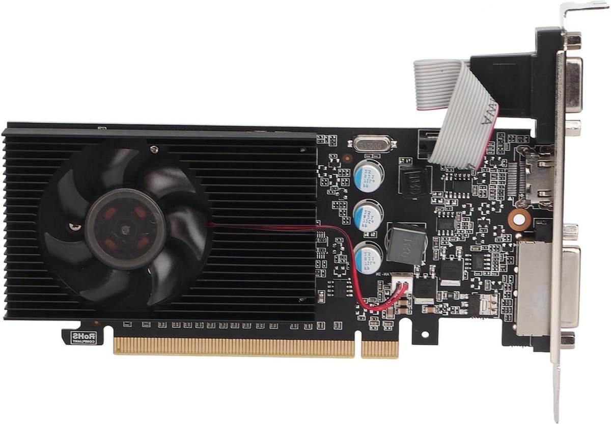 Need Need Content In - Gt610 Gaming Grafische Kaart 64Bit 2Gb Ddr3 Pcie2.0 - Desktop Grafische Kaart Enkele Koelventilator - Grafische Kaart Voor Desktop Computer .