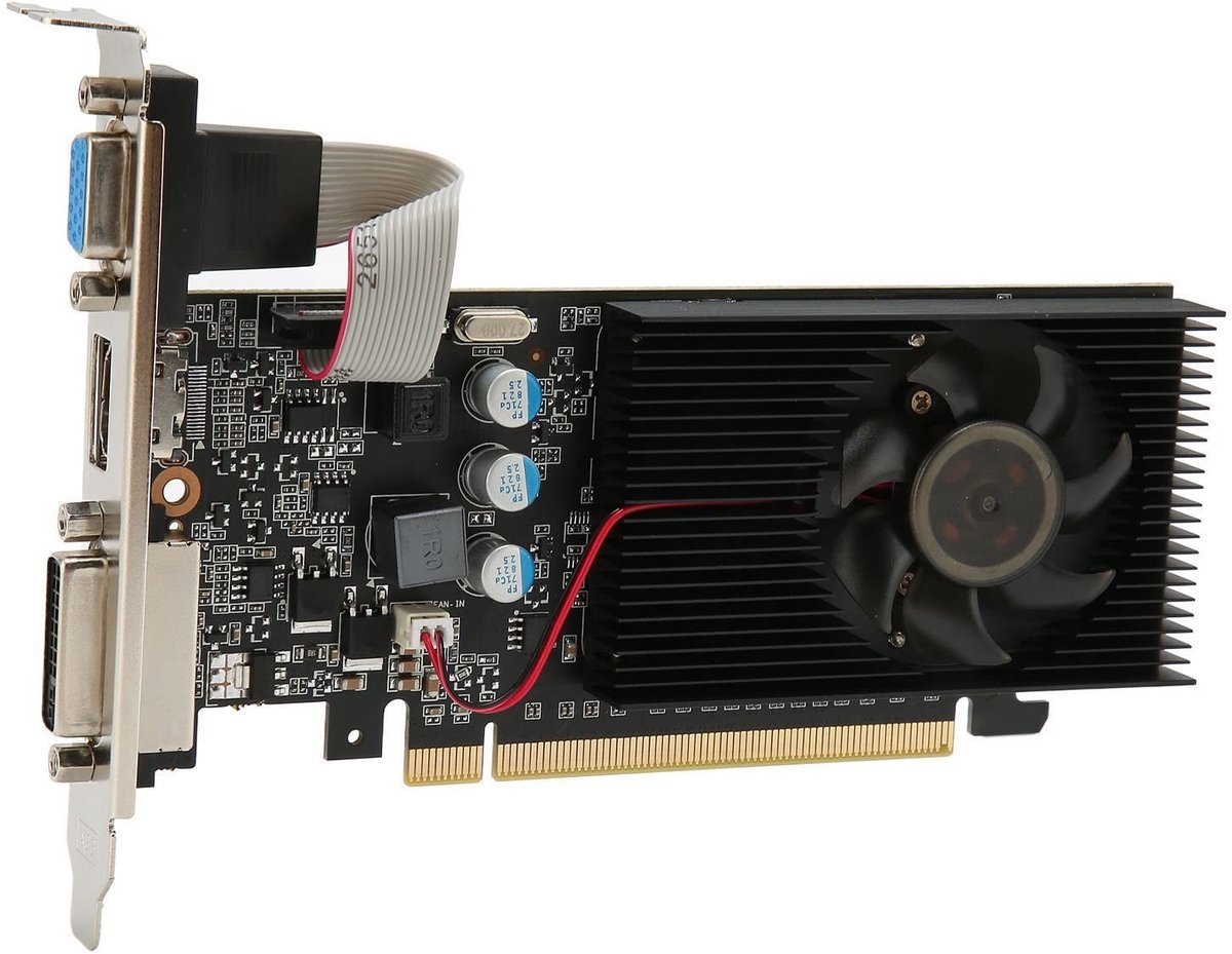 NVIDIA Nvidia Geforce Gt 210 Grafische Kaart 1Gb Gddr3 - Low-Profile Pci Express Voor Gaming Pc