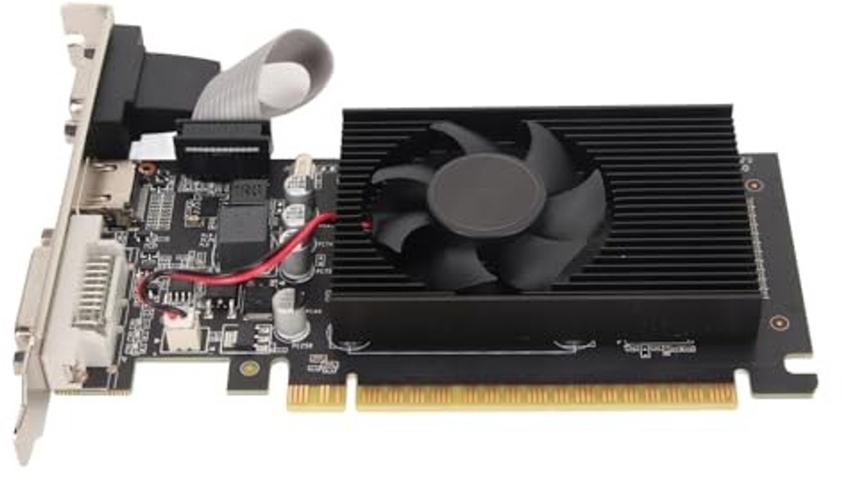  Nvidia Gt610 2Gb Grafische Kaart - Ideaal Voor Kantoor En Gaming