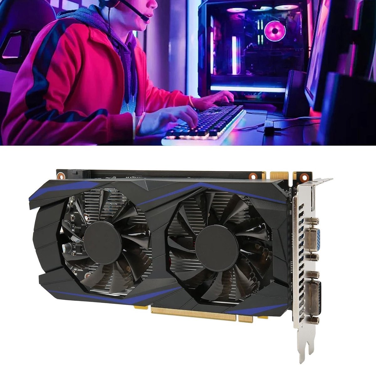 Onf3 550ti dual fans computer 6gb g 6157528 2 orig - ONF3 GeForce GTX 550 Ti 1GB Videokaart