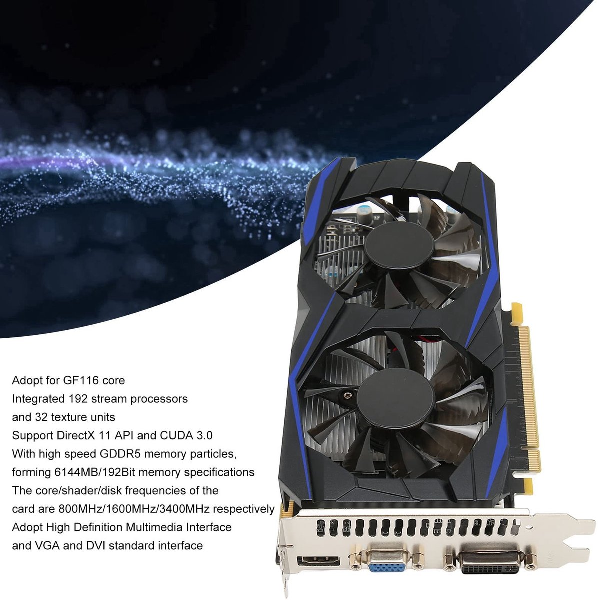 Onf3 550ti dual fans computer 6gb g 6157528 7 orig - ONF3 GeForce GTX 550 Ti 1GB Videokaart