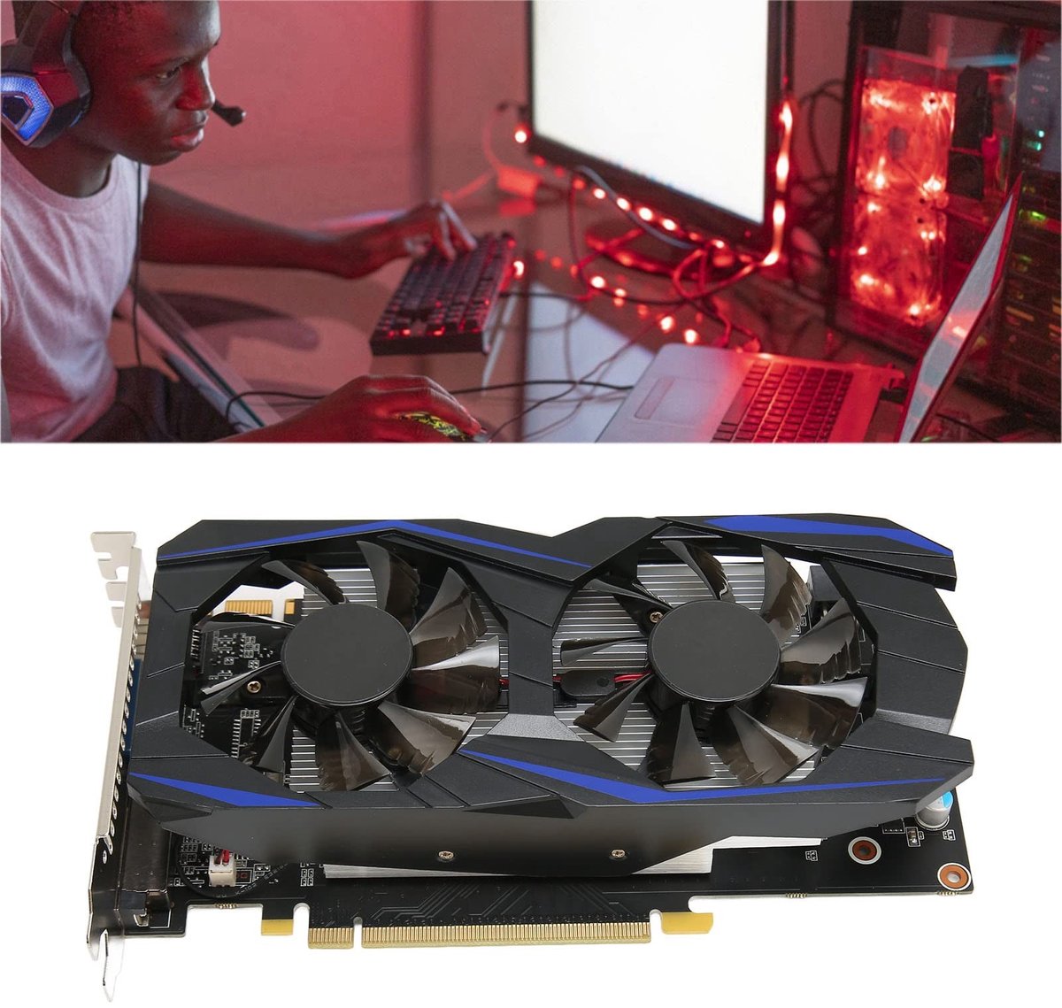 Onf3 550ti dual fans computer 6gb g 6157528 9 orig - ONF3 GeForce GTX 550 Ti 1GB Videokaart